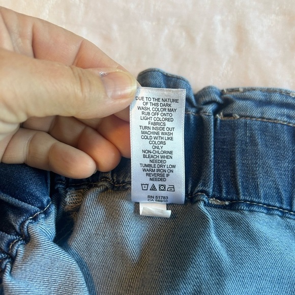 Maurice’s denim jean shorts with elastic waist size XS - Picture 7 of 7